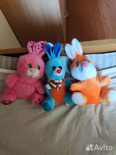 Мягкая игрушка заяц