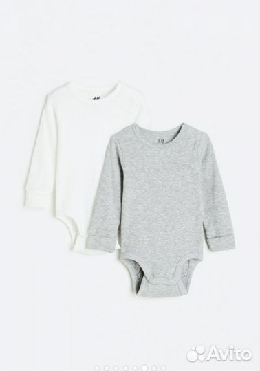 Боди растущие h&m 62, 74, 80, 86, 92