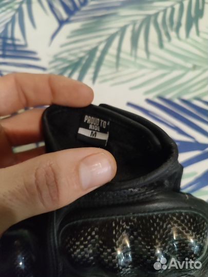 Перчатки тактические кожаные