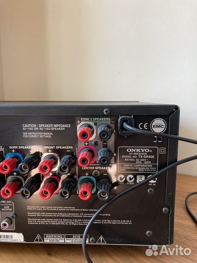 Ресивер onkyo TX-SR606