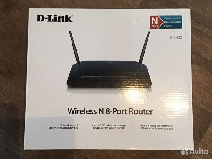 Wi-Fi роутер d-link dir-632