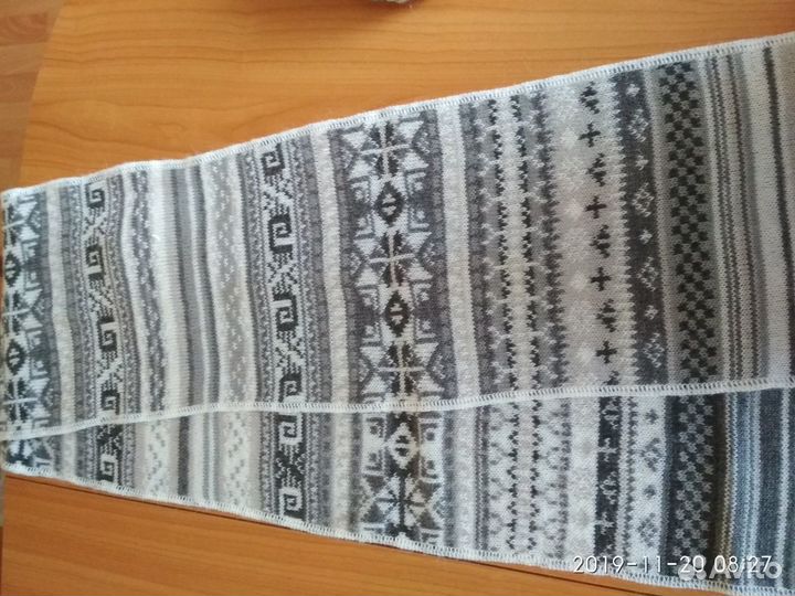 Комплект: шапка и длинный шарф