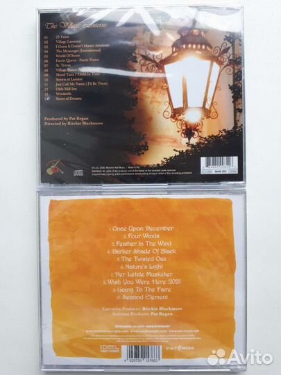 CD диски Blackmores Night, Gillan, Glover, Lord