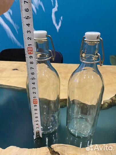 Бутылки стеклянные IKEA