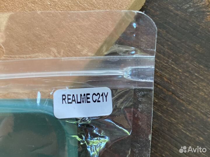 Чехол и 2 защитных стекла для RealmeC21Y