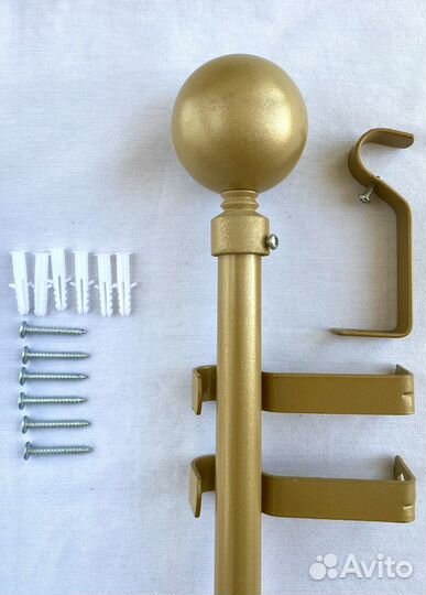 Карниз для штор однорядный