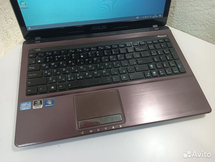 Ноутбук Asus / Intel Core i5 / GT 630 2GB /SSD+HDD