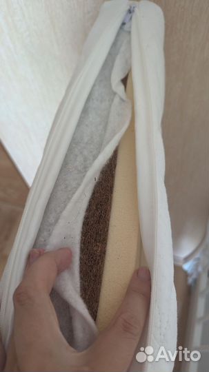 Матрас Plitex для детской кроватки 120х60