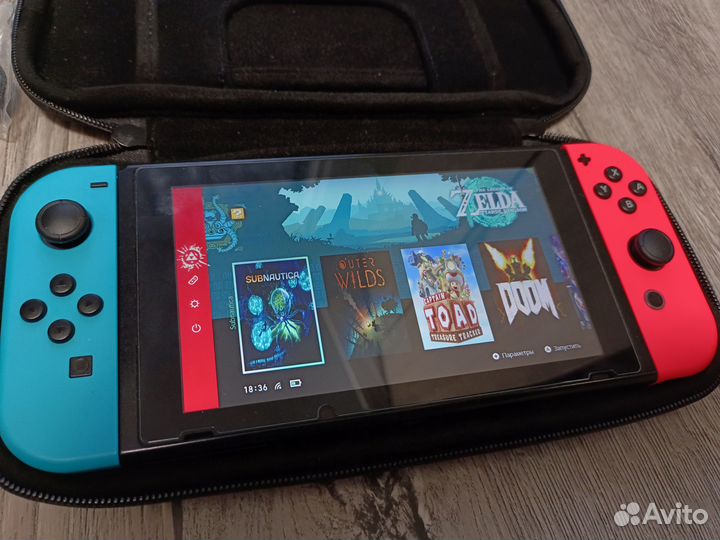 Nintendo Switch 500Гб 70+ игр