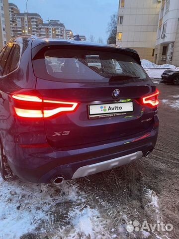 BMW X3 2.0 AT, 2019, 72 500 км