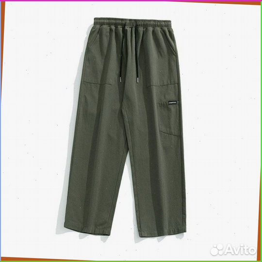 Спортивные широкие штаны карго (В наличи все цвета)