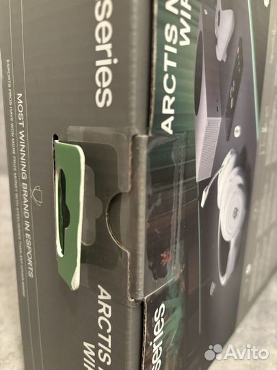 Steelseries arctis nova 7x white новые USA