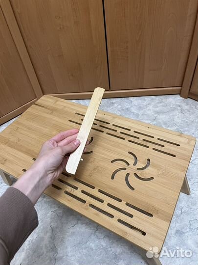 Поднос-столик для ноутбука, бамбук