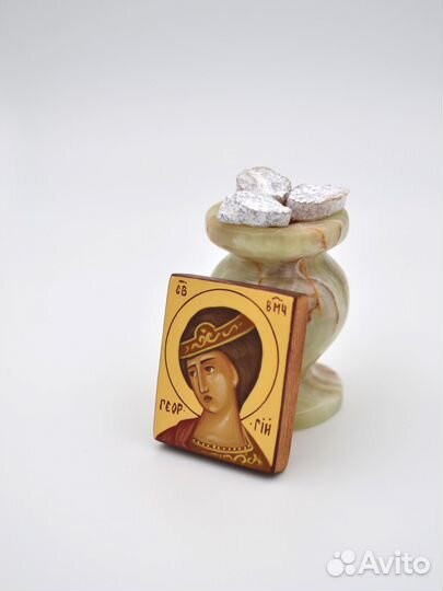 Дорожная икона Георгий Победоносец