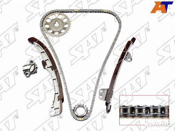 Комплект замены цепи грм toyota ractis