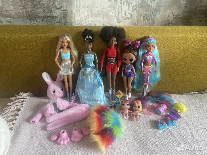 Куклы lol omg и princess disney