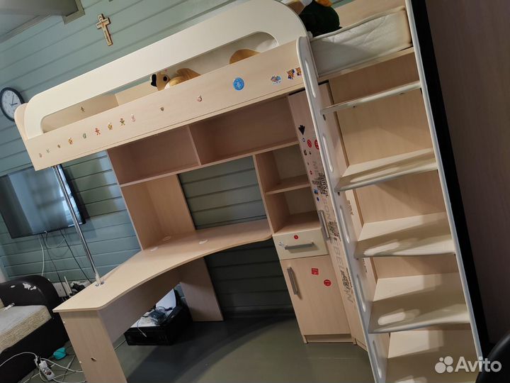 Детская кровать чердак
