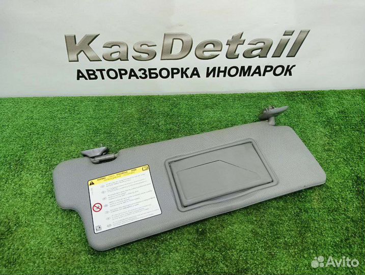 Правый козырек солнцезащитный Chevrolet Lacetti