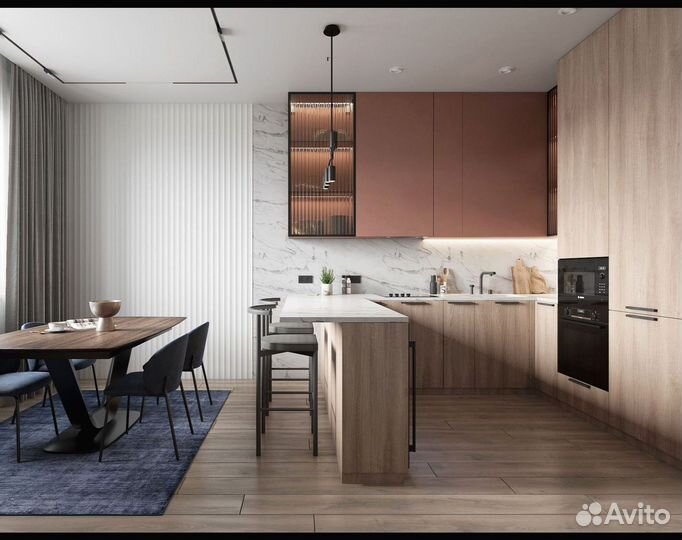 Кухня под потолок 0-0-12