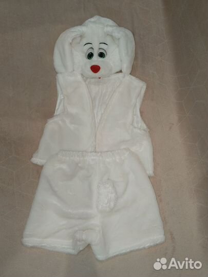 Новогодний костюм зайчика