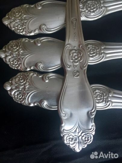 Продам набор столовых ложек мельхиор. Винтаж