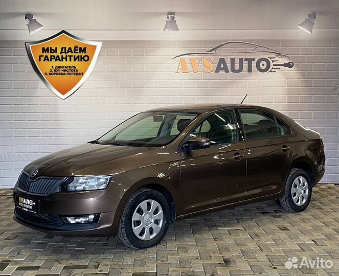 Skoda Rapid 1.6 МТ, 2018, 77 550 км