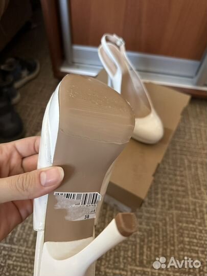 Туфли белые 37