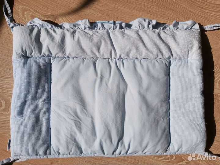 Бортики на кроватку с балдахином