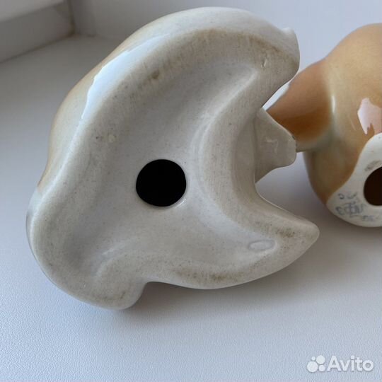 Форфор статуэтки Еноты лфз