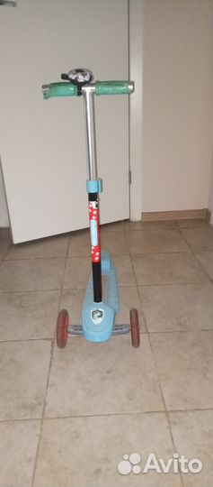 Самокат детский трехколесный бу