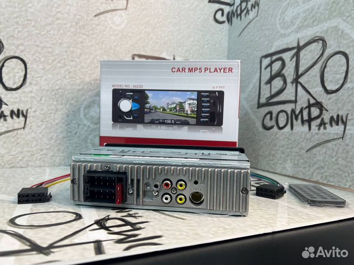 Магнитола 1 din с экраном