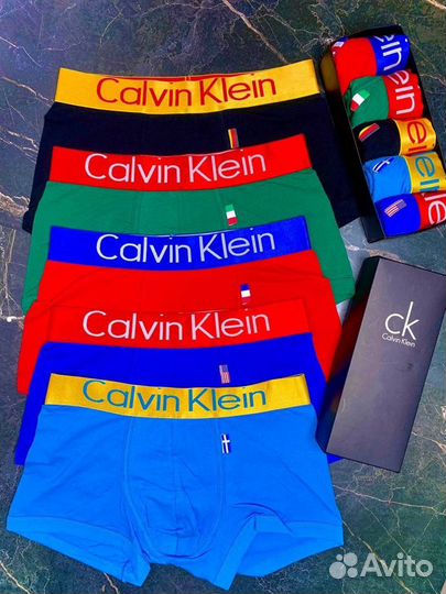 Мужские трусы боксеры Calvin Klein