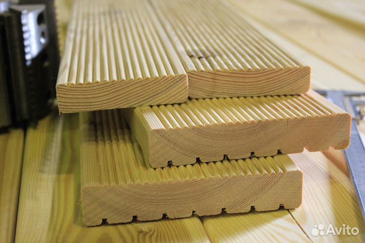 Террасная доска Вельвет 27*145*4000 сорт D