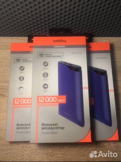 Power Bank новые 12000 mAh