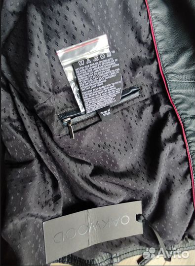 Новая кожаная косуха Oakwood оригинал на 44-46