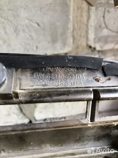 Радиаторная решетка на infiniti