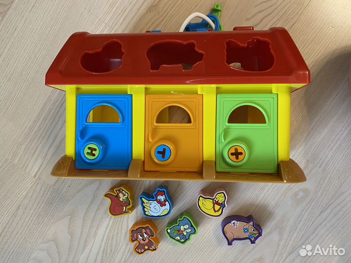 Домик сортер полесье