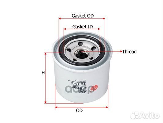 Фильтр трансмиссионный mitsubishi galant 2.5 19