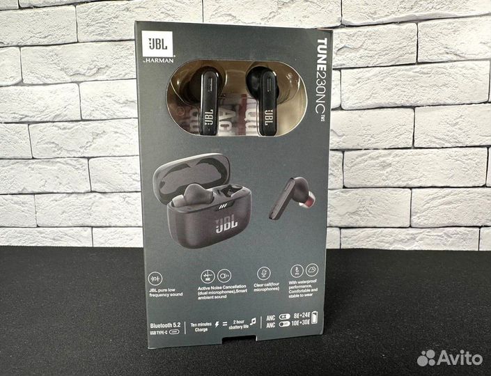 Наушники JBL Tune 230NC TWS новые