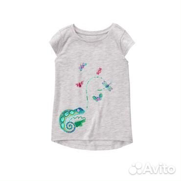 Футболка со стразами Gymboree