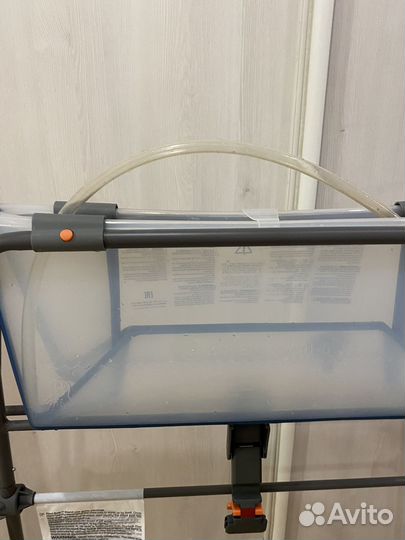 Ванночка Stokke + стойка stokke + горка angel care