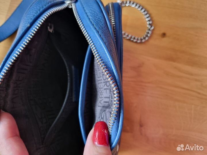 Клатч кожаный