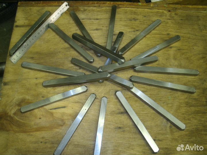 Шпонпазы под шпонки и шпонки