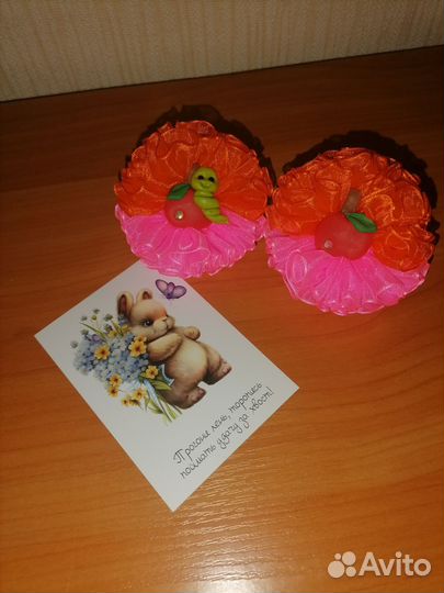 Резинки для волос ручной работы