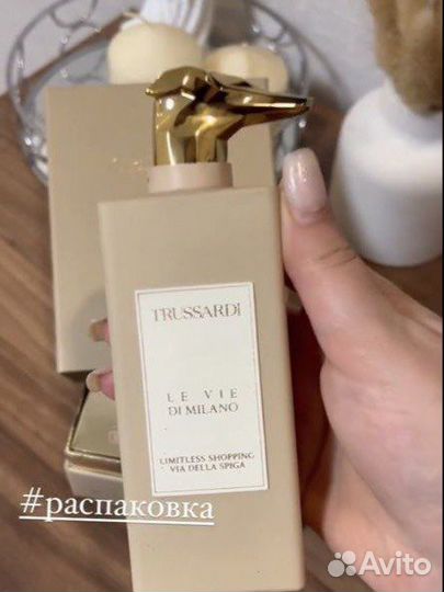 Туалетная вода женская trussardi