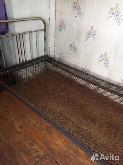 Кровать железная СССР