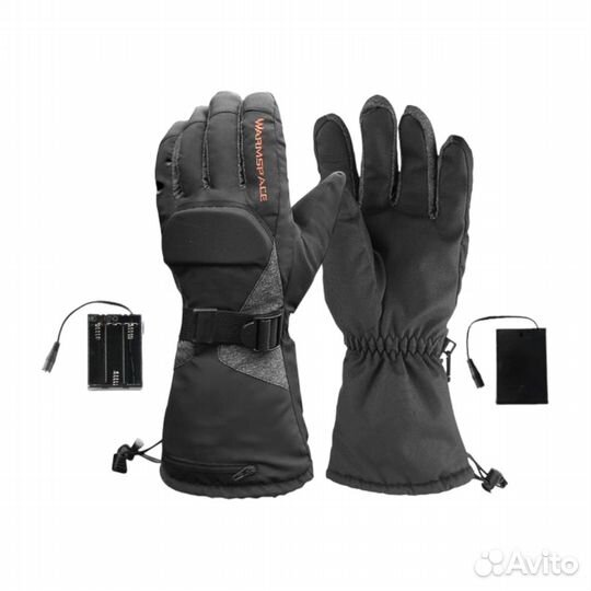 Перчатки с подогревом Warmspace с боксом под бата