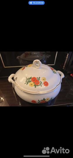 Супница винтажная 1970 годов