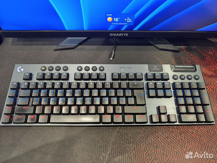 Logitech G915 Tactile с русской раскладкой