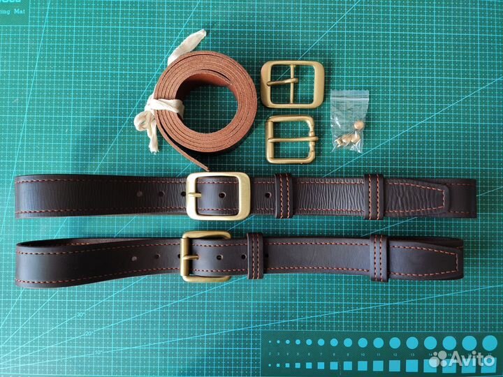 Ремень из натуральной кожи крс, Италия